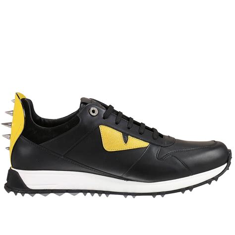 fendi sneakers men sale|fendi monster block sneakers men.